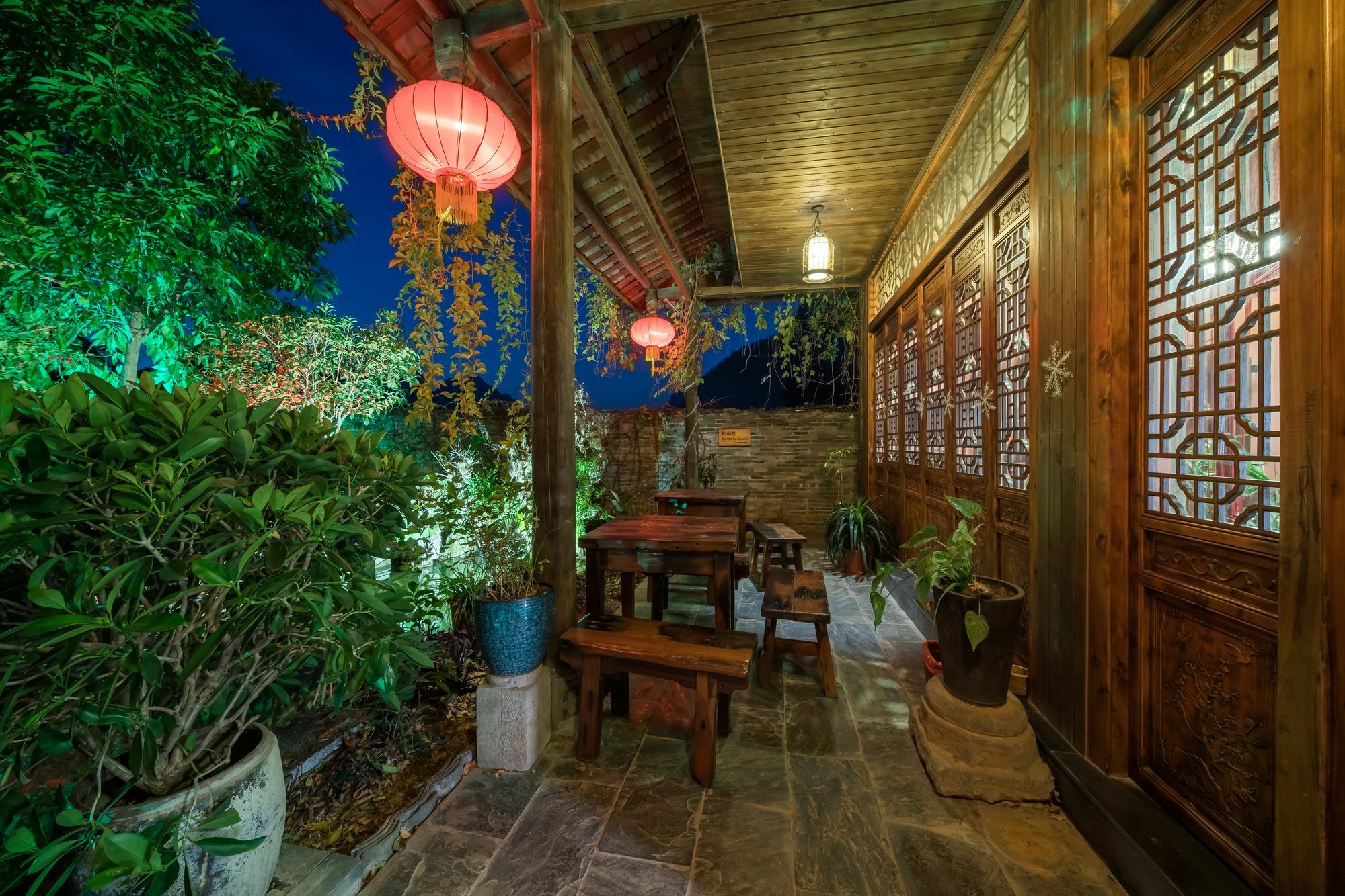 Yangshuo Mountain Nest Boutique Hotel Extérieur photo