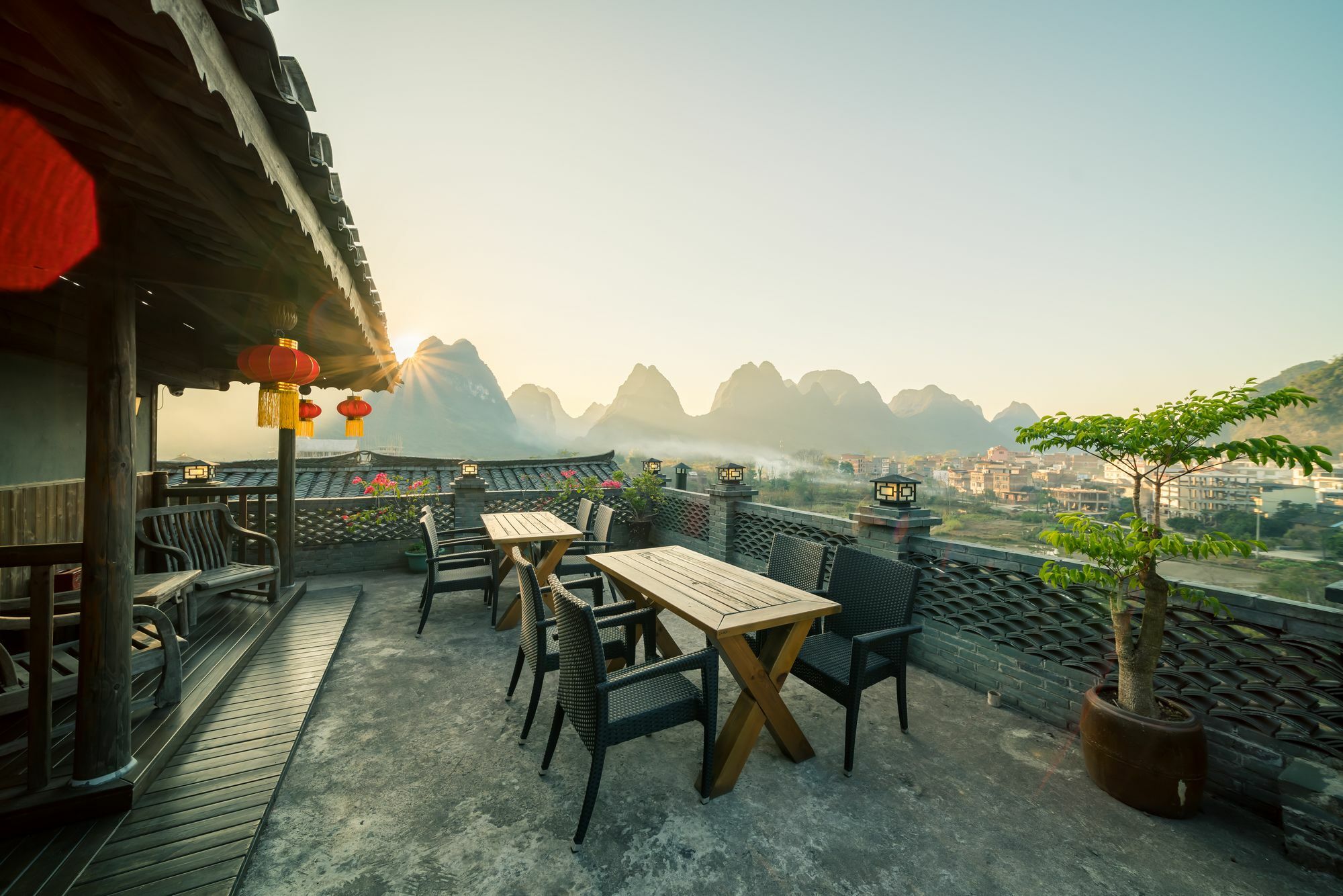 Yangshuo Mountain Nest Boutique Hotel Extérieur photo