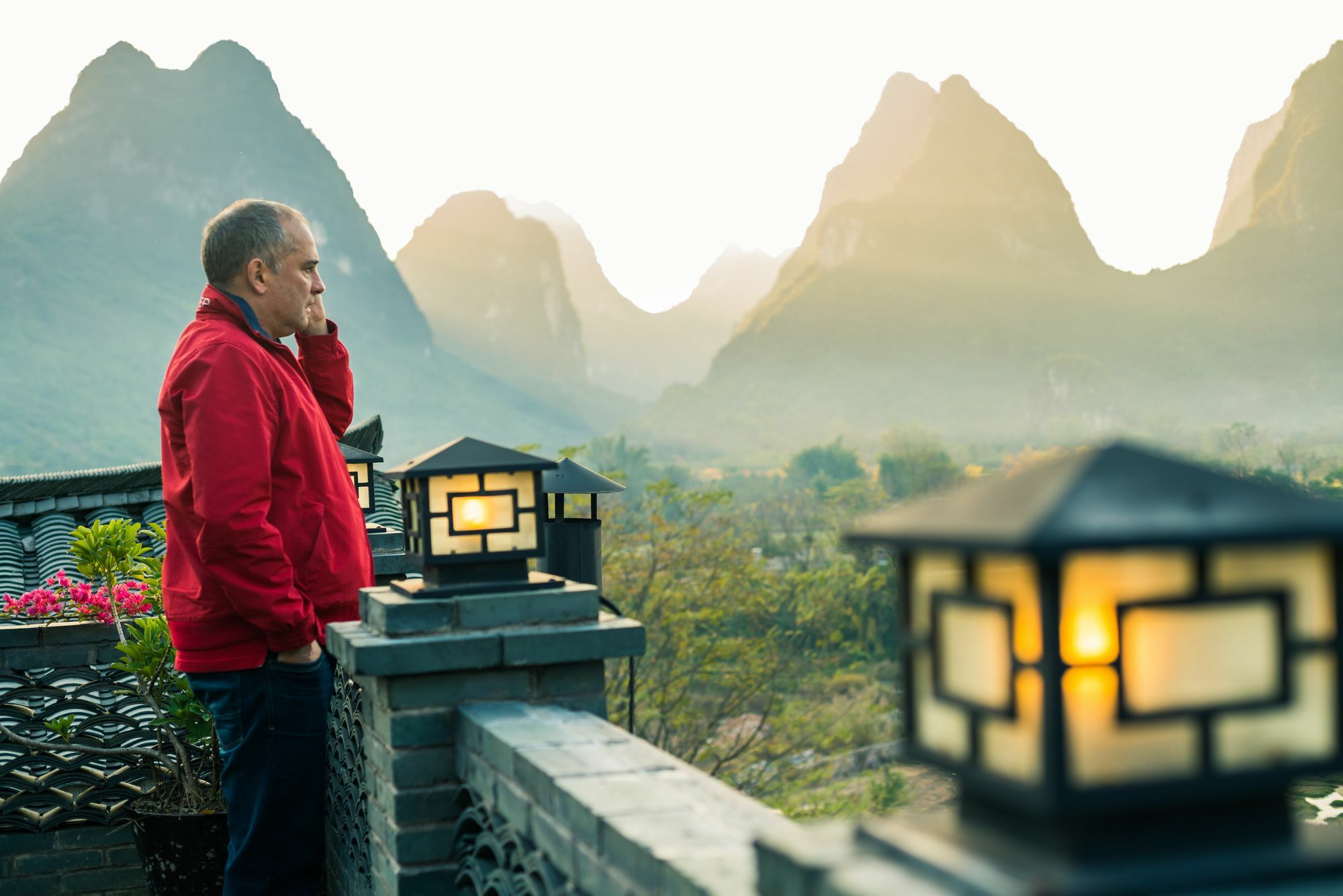 Yangshuo Mountain Nest Boutique Hotel Extérieur photo