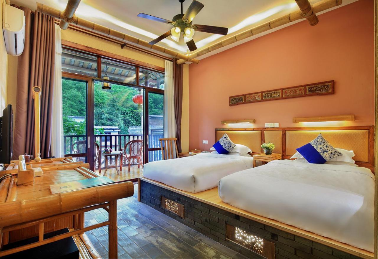 Yangshuo Mountain Nest Boutique Hotel Extérieur photo