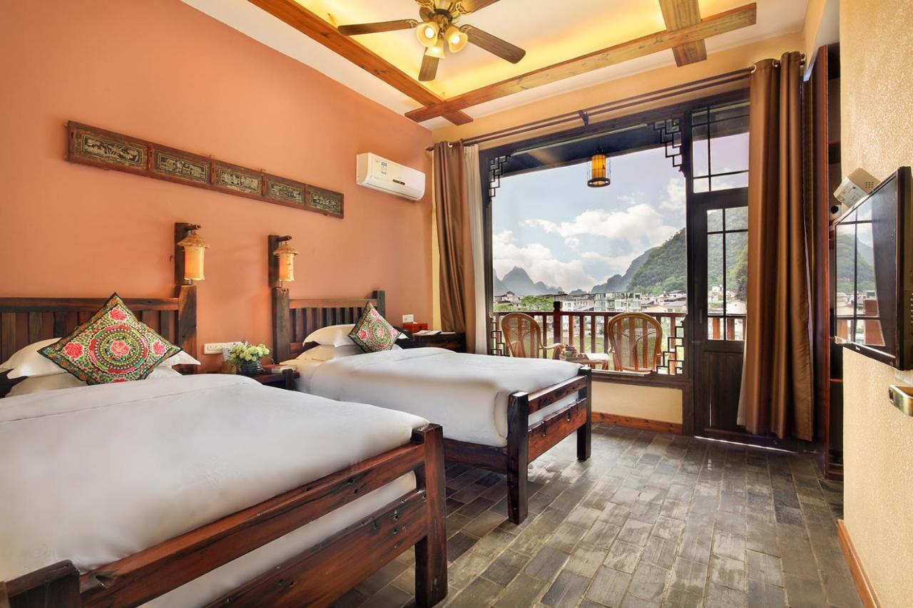 Yangshuo Mountain Nest Boutique Hotel Extérieur photo